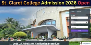 St. Claret College Admission 2026 Open, Apply at claretcollege.edu.in; Get Direct Link Here